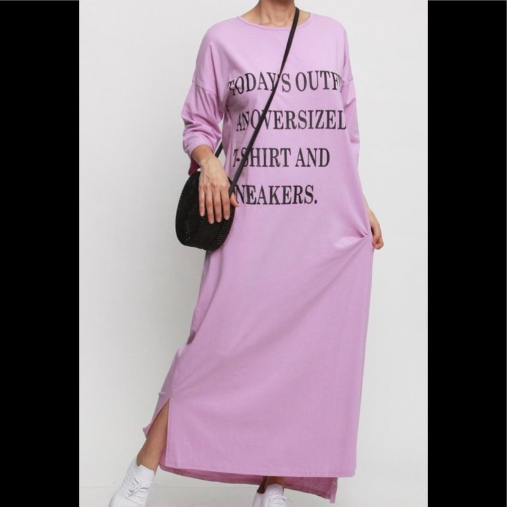 Sneaker Tee Shirt Dress